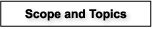 Scope and Topics