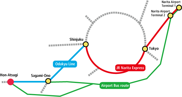 Access from Narita International Airport