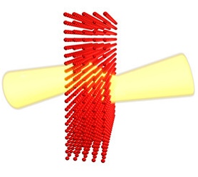 Illustration from the paper on negative refraction in an atomic medium